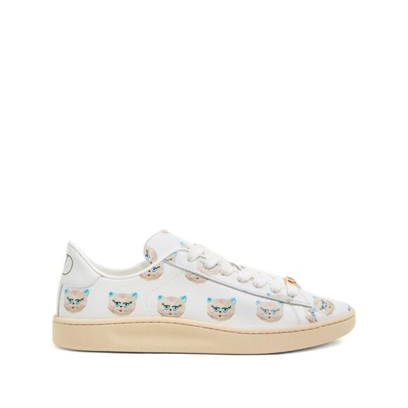 Valentino Garavani Women's Le Chat De La Maison Royco Sneaker In Nappa Calfskin